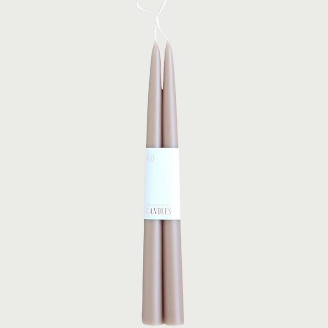 12" Dipped Taper Candles (6 Pairs)