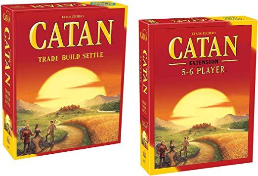 Mayfair Games Catan 5th Edition with 5-6 Player Extension Game