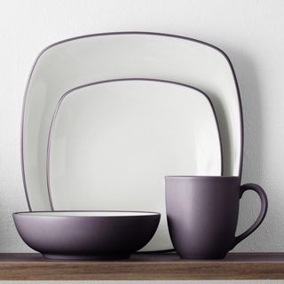 Colorwave Square 4-Piece Place Setting, Service for 1