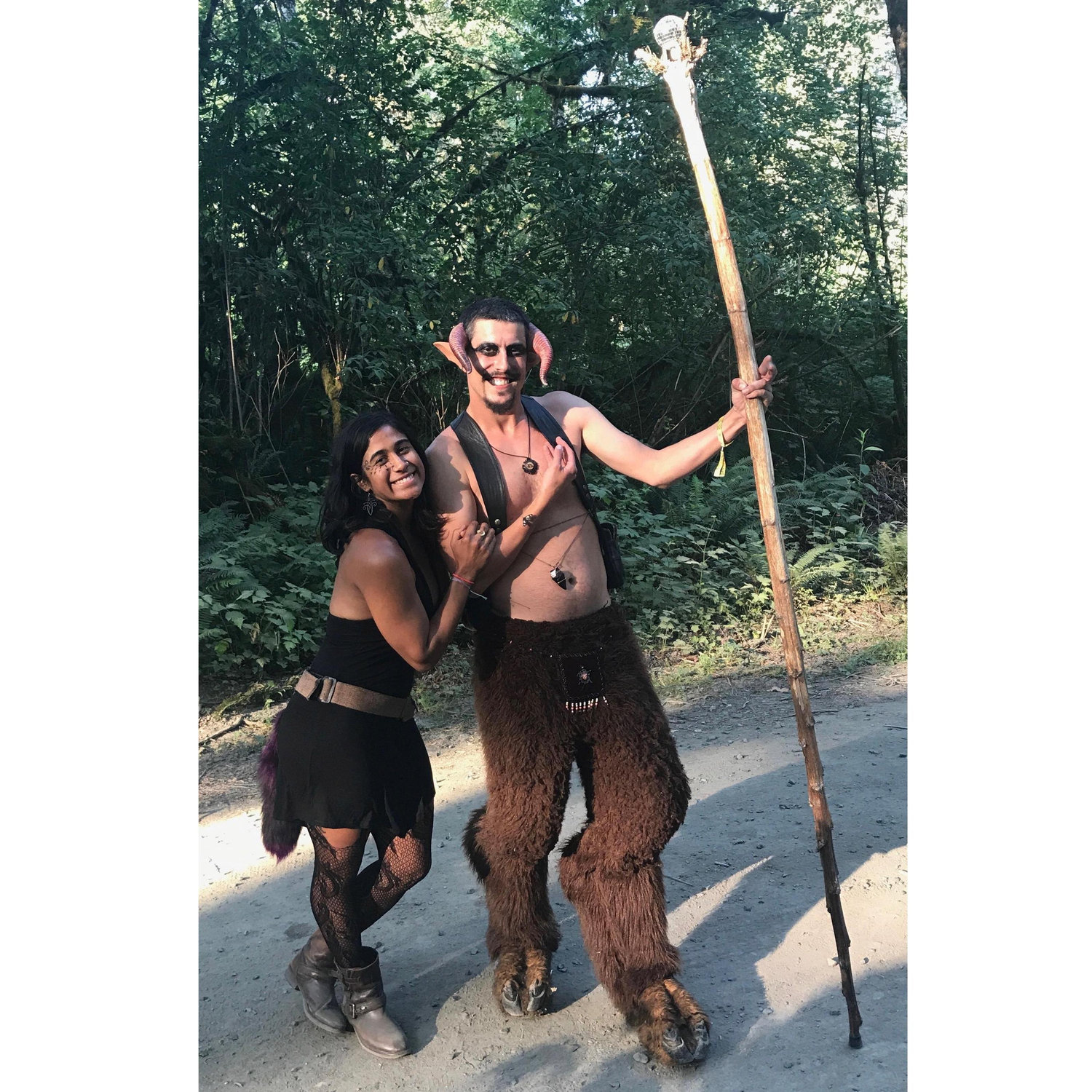 At Cascadia, our forest-selves come out to play!