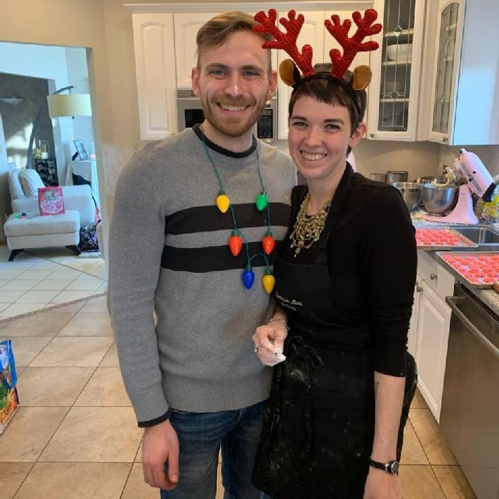 Our first Christmas cookie day!