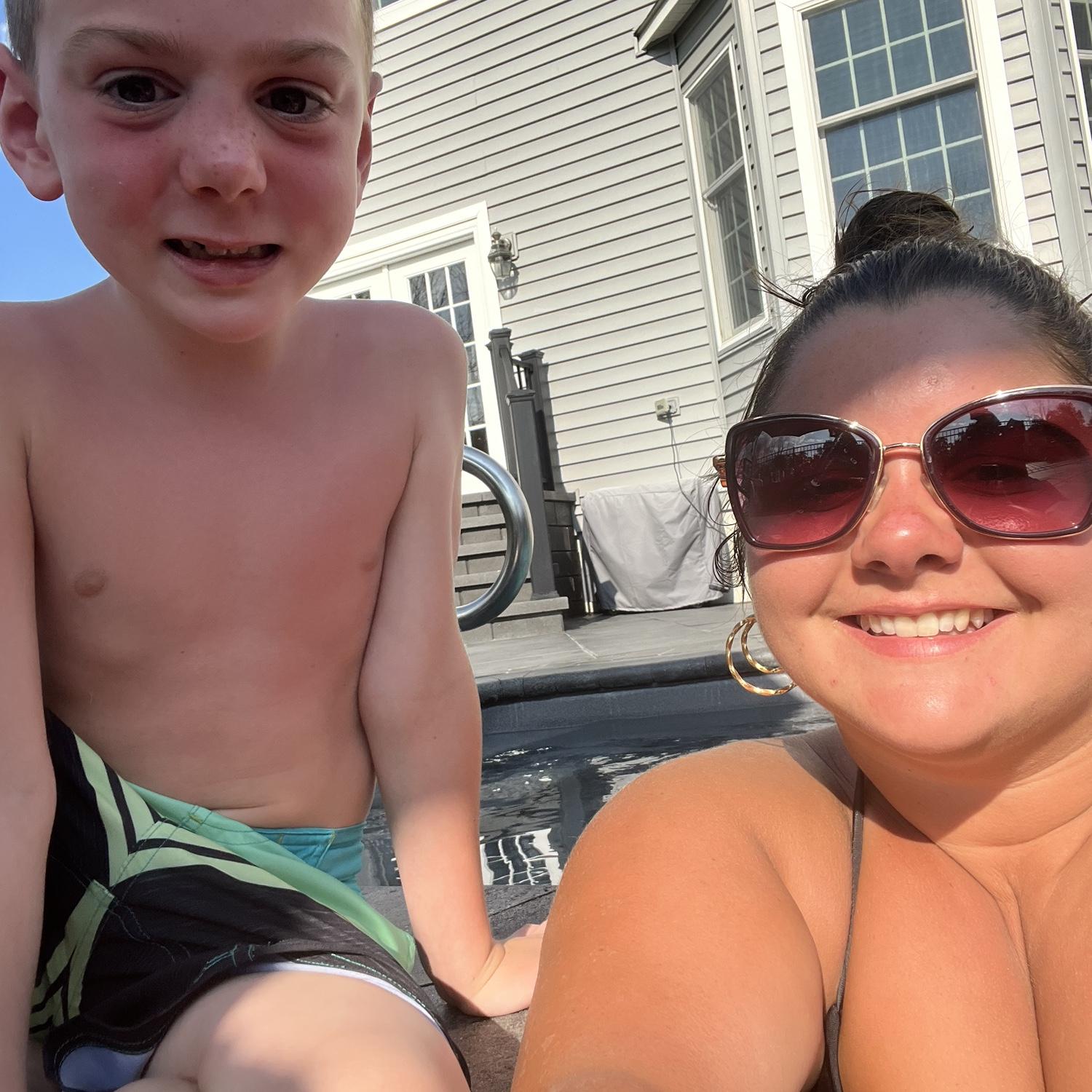 Couldnt do it without the ring bearer! Love you Nicky. So thankful to have you in my life. Your the craziest kid in town but the life of the party