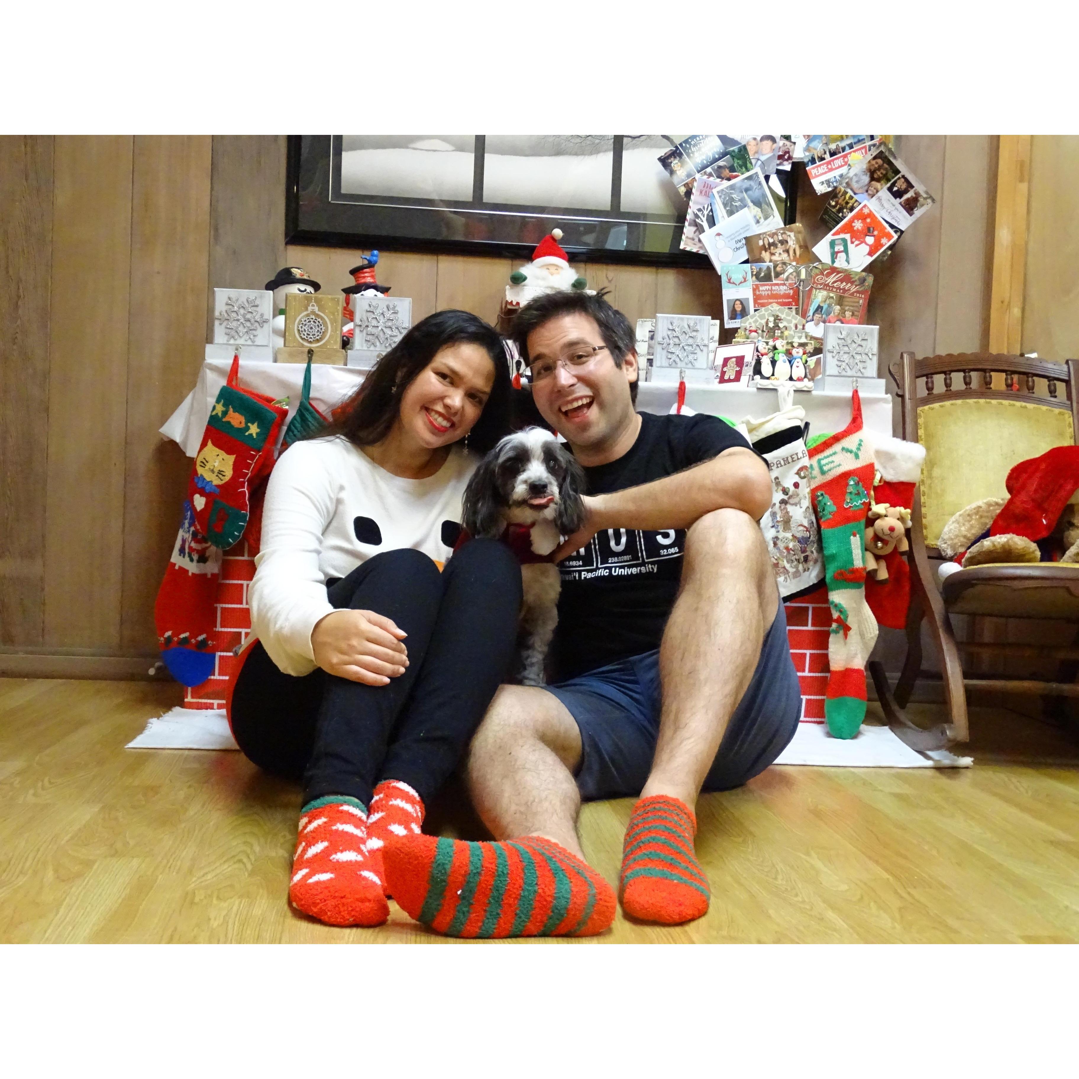 Our first Christmas together :)