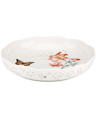 Serveware, Butterfly Meadow Low Serving Bowl