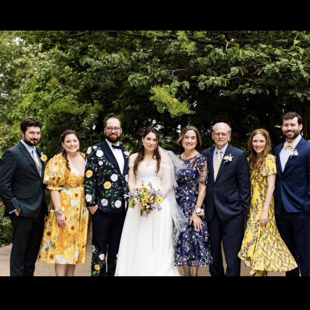 Family at Allyson & Max’s wedding