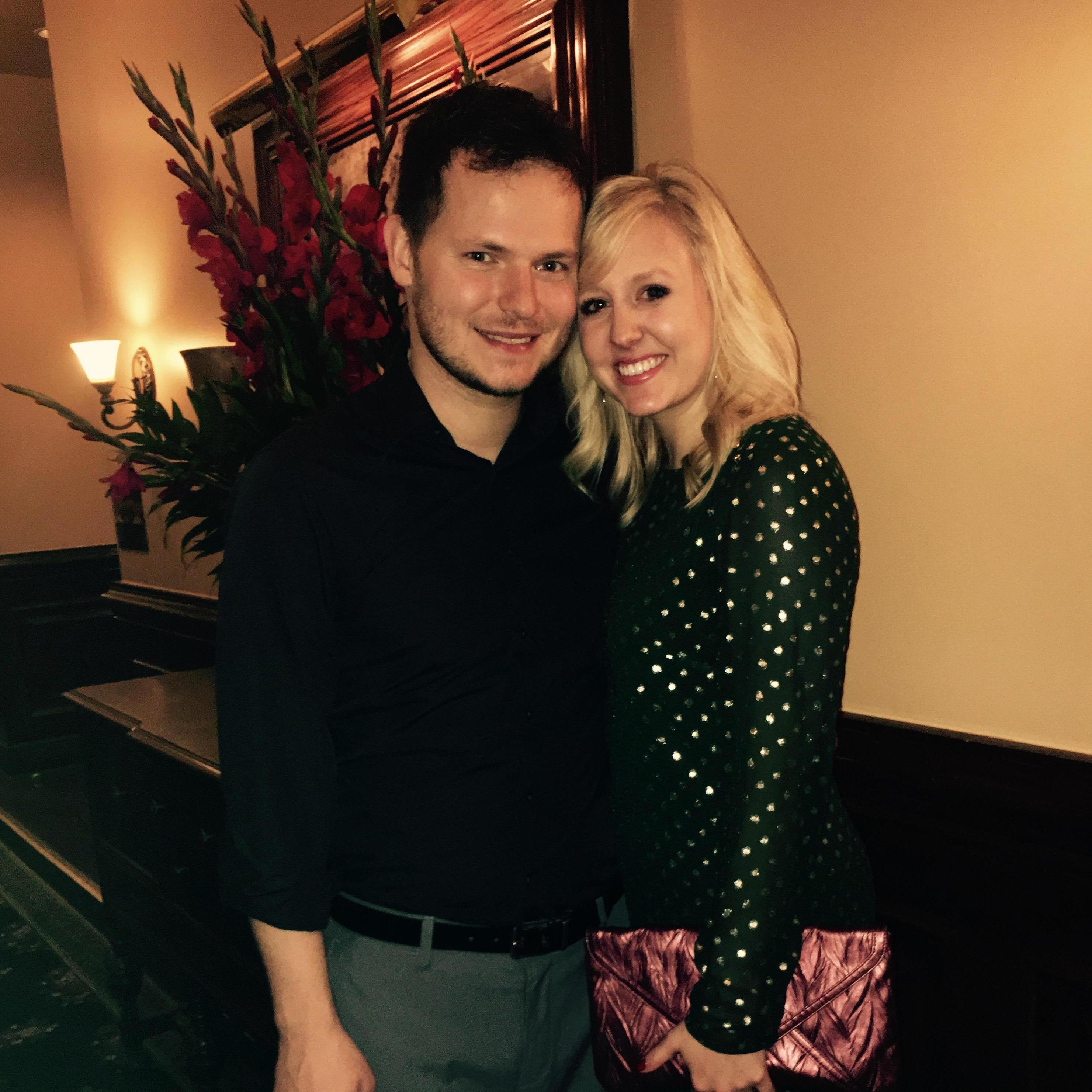 Our first (but not last) wedding together.