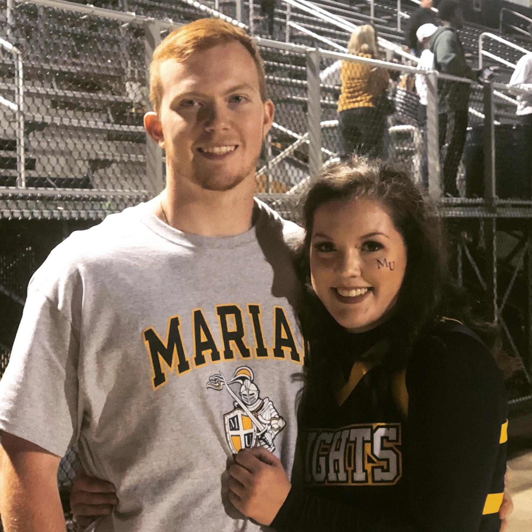 Our first photo together!
