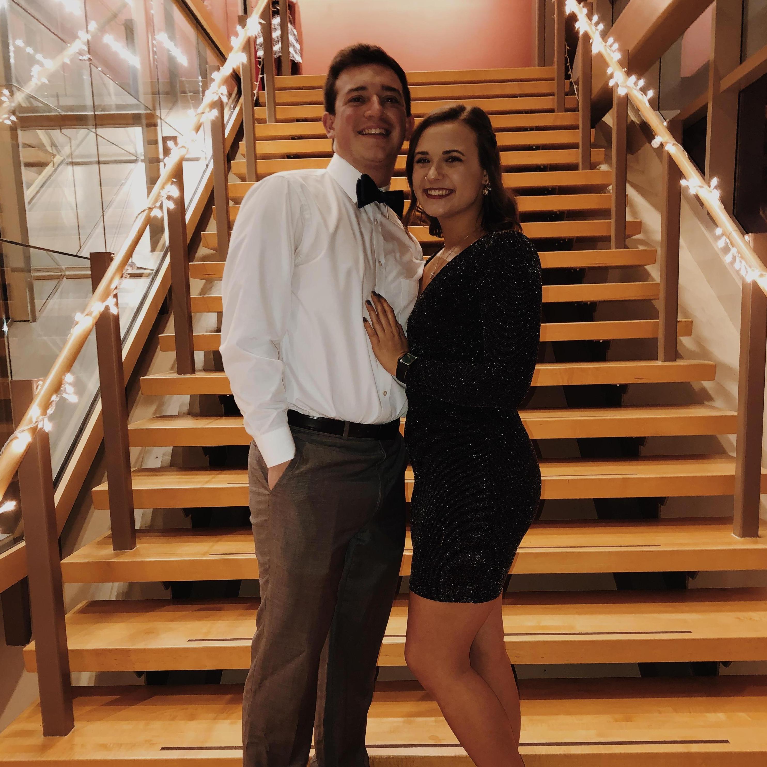 Another year all dressed up in the same spot, February, 2019