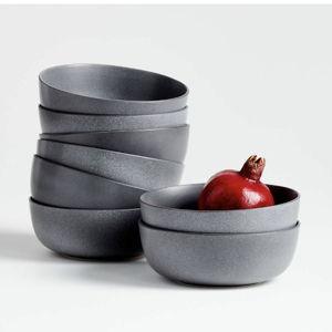 Wren Matte White Cereal Bowl + Reviews | Crate & Barrel