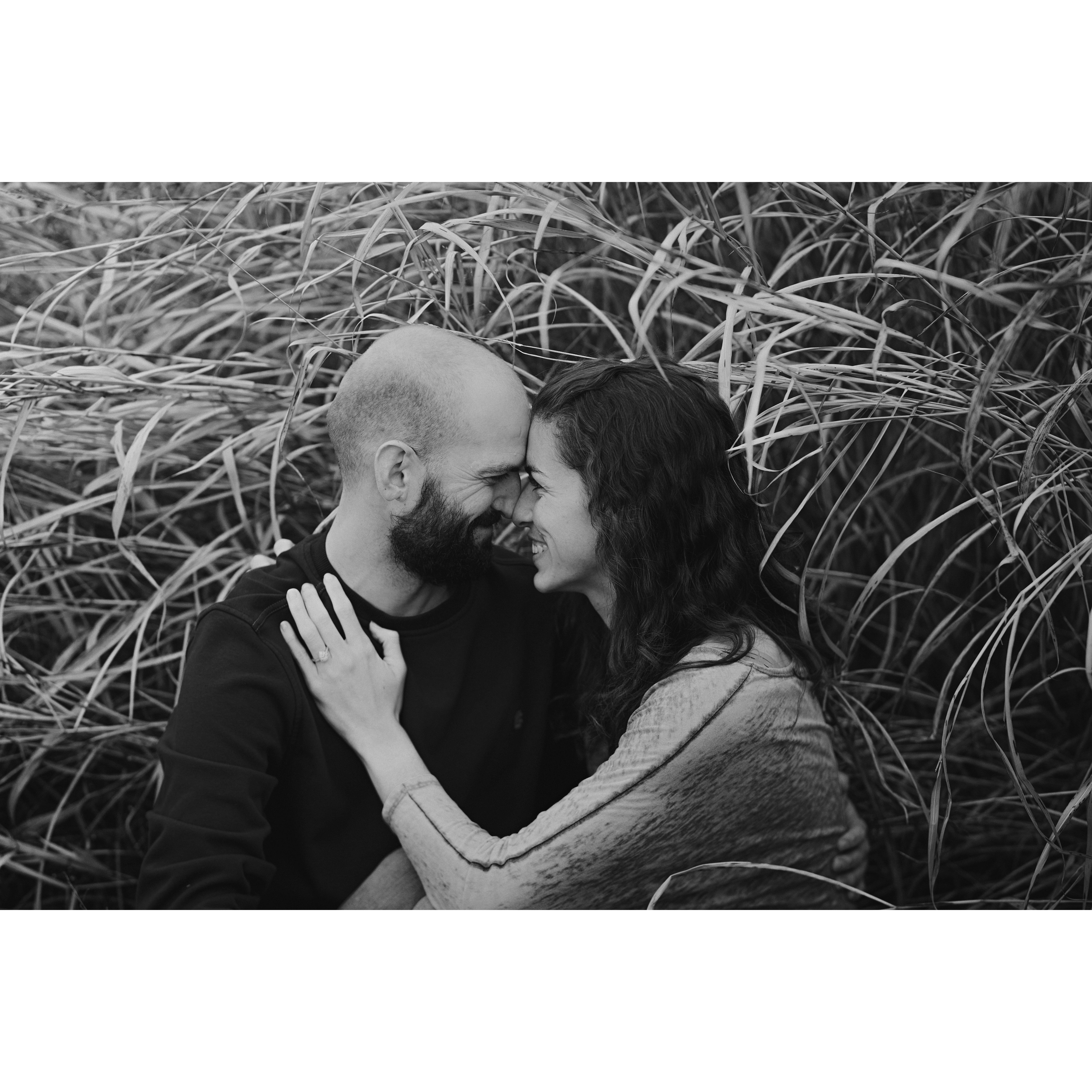 We had our engagement photos done by Ariana Jordan Photography, and she is doing our wedding photos as well. We are so thrilled with how they turned out!