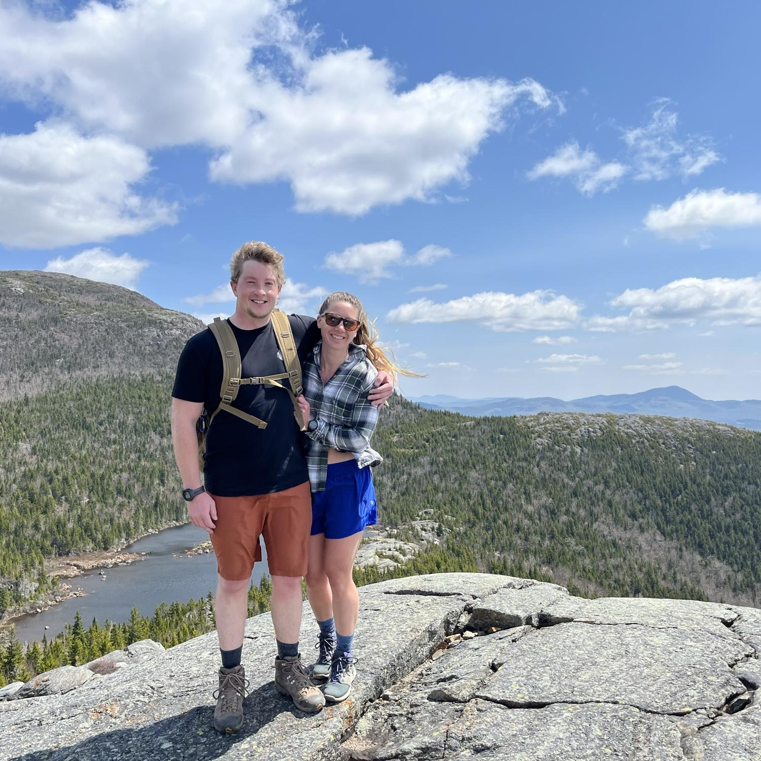 Hiking Tumbledown Mountain in Maine!