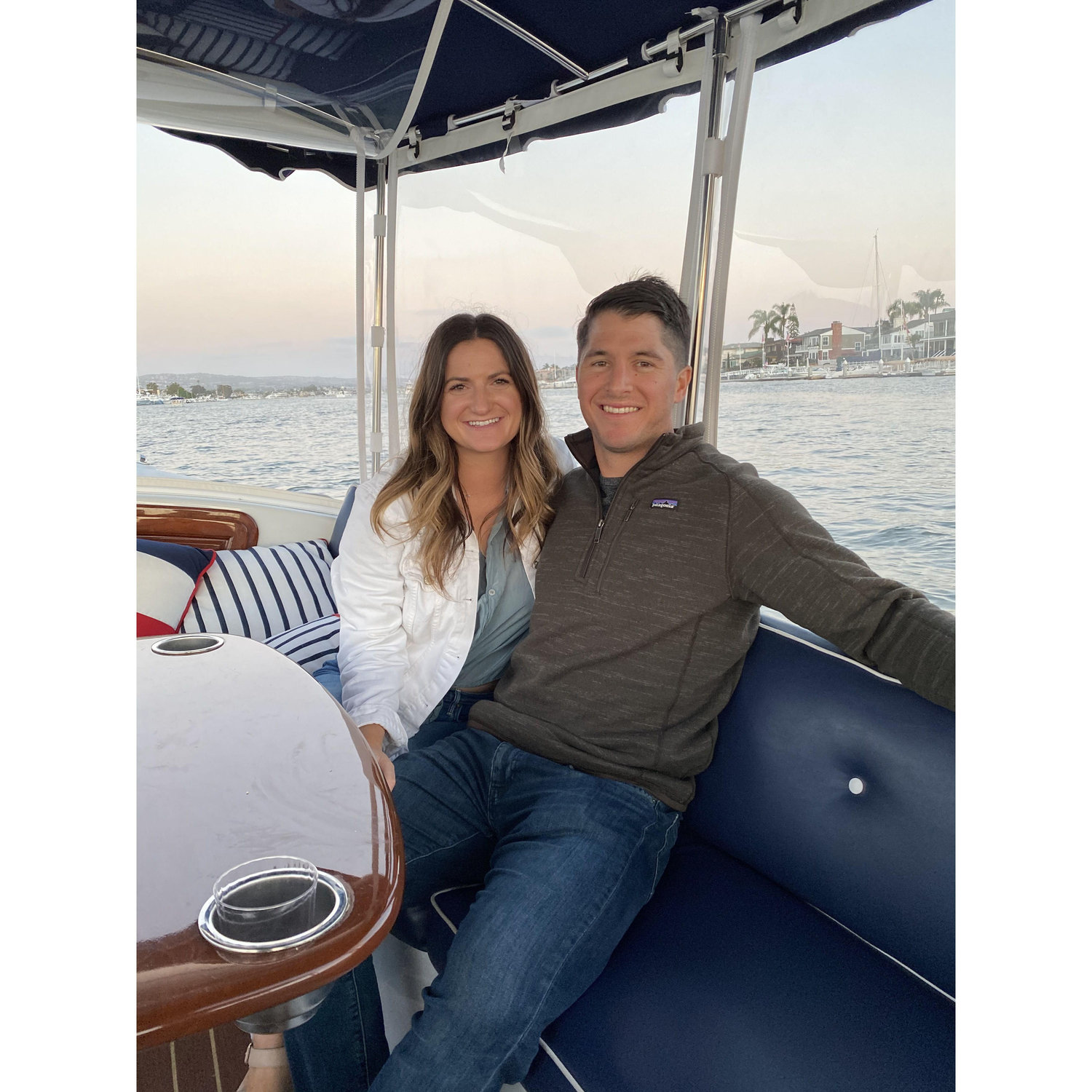 Countless Duffy cruises in Newport Harbor - June, 2020