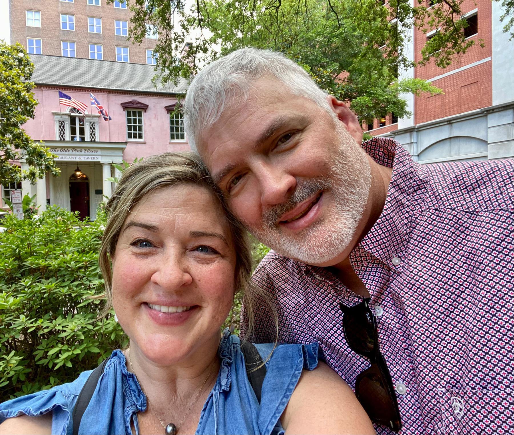 This is where we were engaged! In beautiful Savannah, GA.