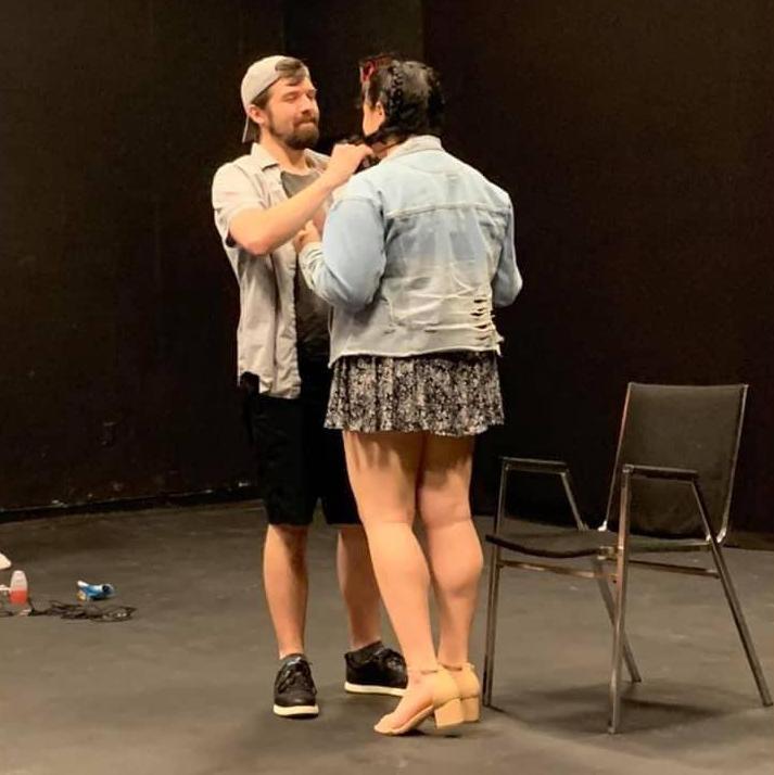 Nailing Ceremony for Theatre Club. Don't tell John, but I only joined so I could spend more time with him. Turns out I had more fun than I expected to and met some of my best friends.