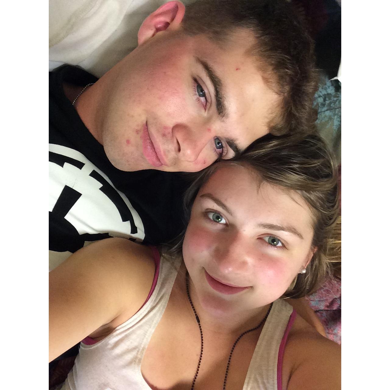 First time visiting him in the Marine Corps