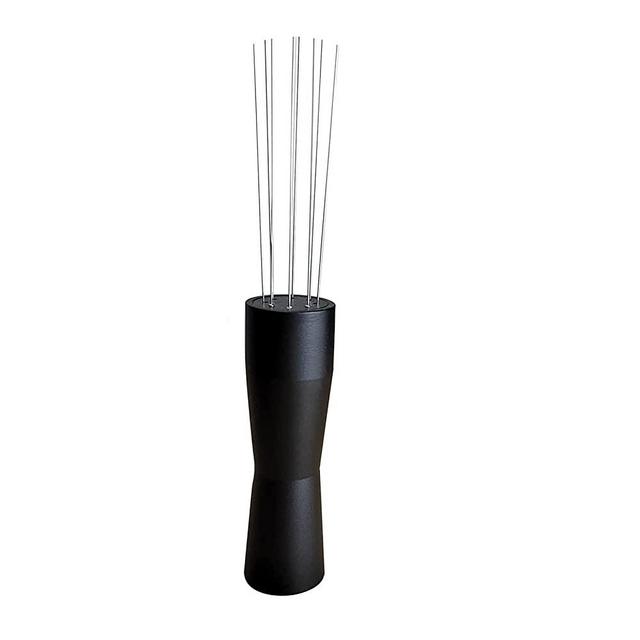 VEPEET Espresso Distribution Tool, Hand Tampers Stirring WDT Tool, Needle Type Distributor, Made of 304 Stainless Steel(Black)