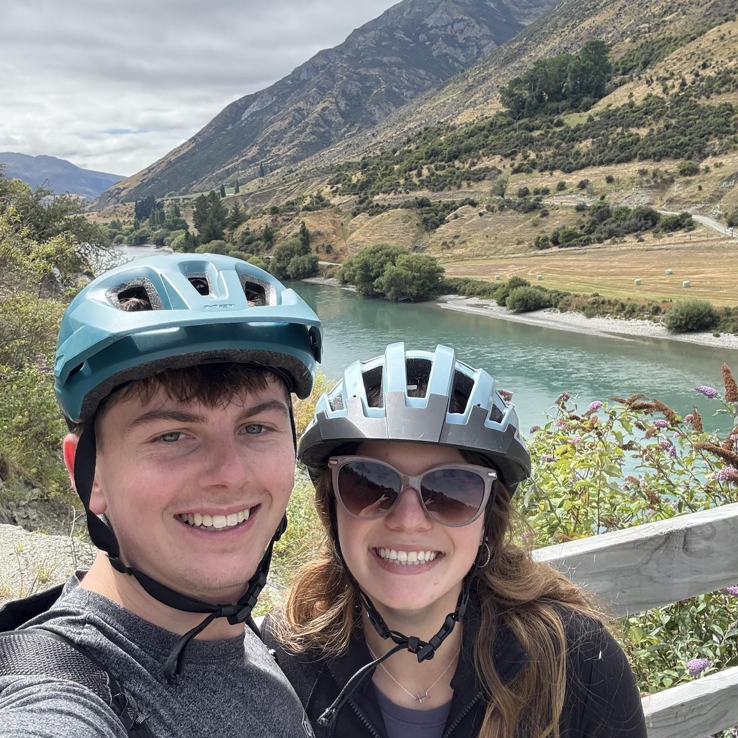 Bike tour around Queenstown, NZ