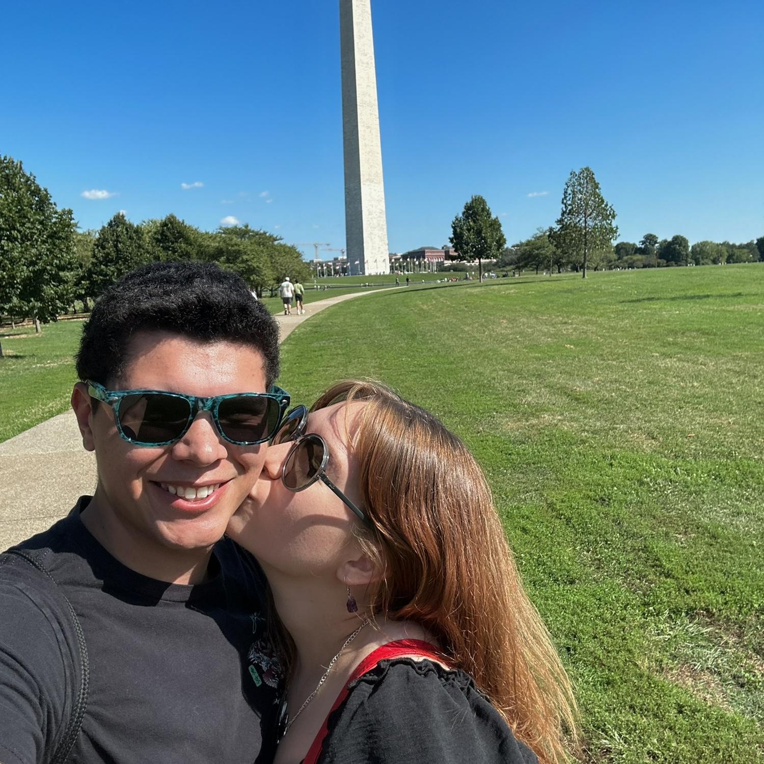Our first time in DC together!