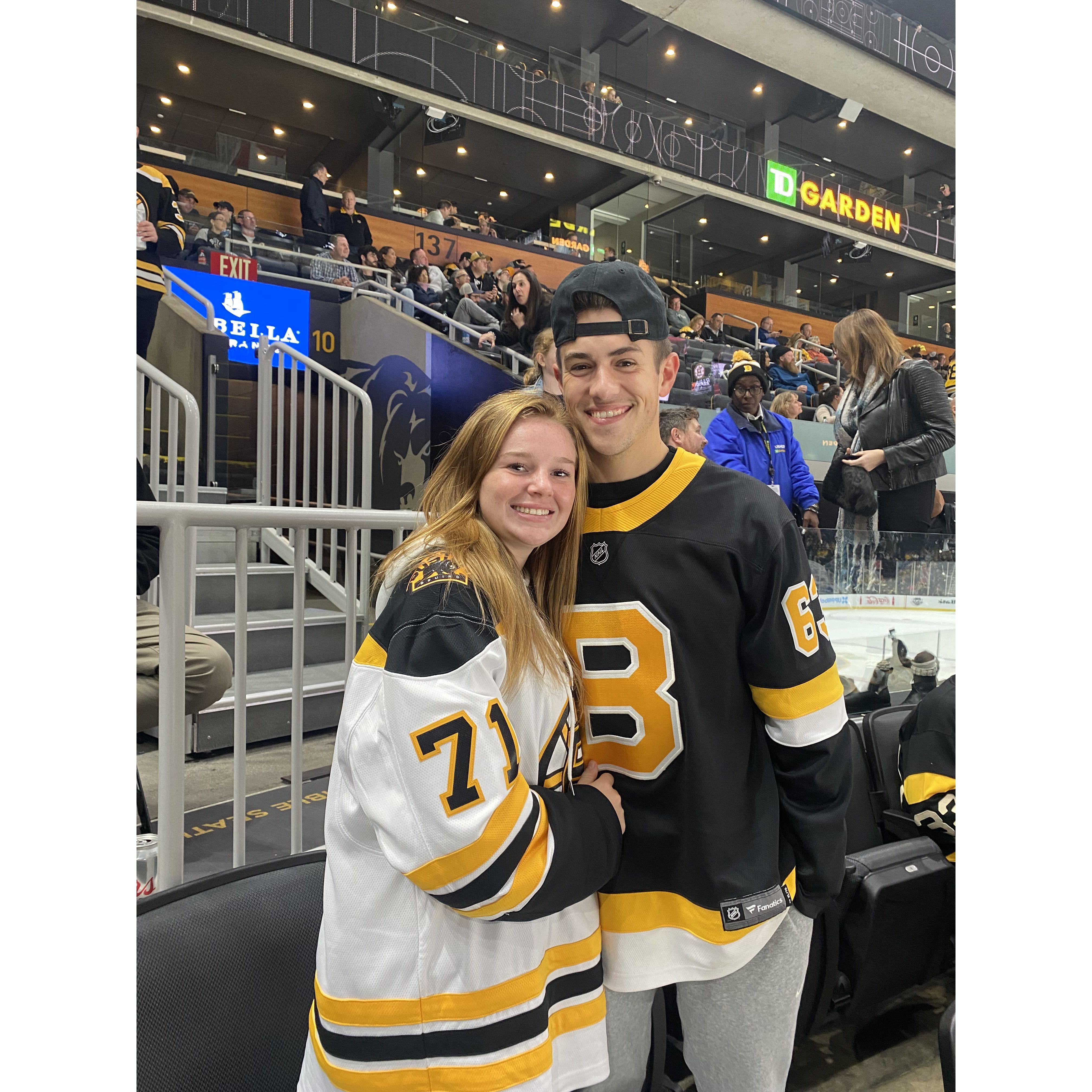 Bruins game!!