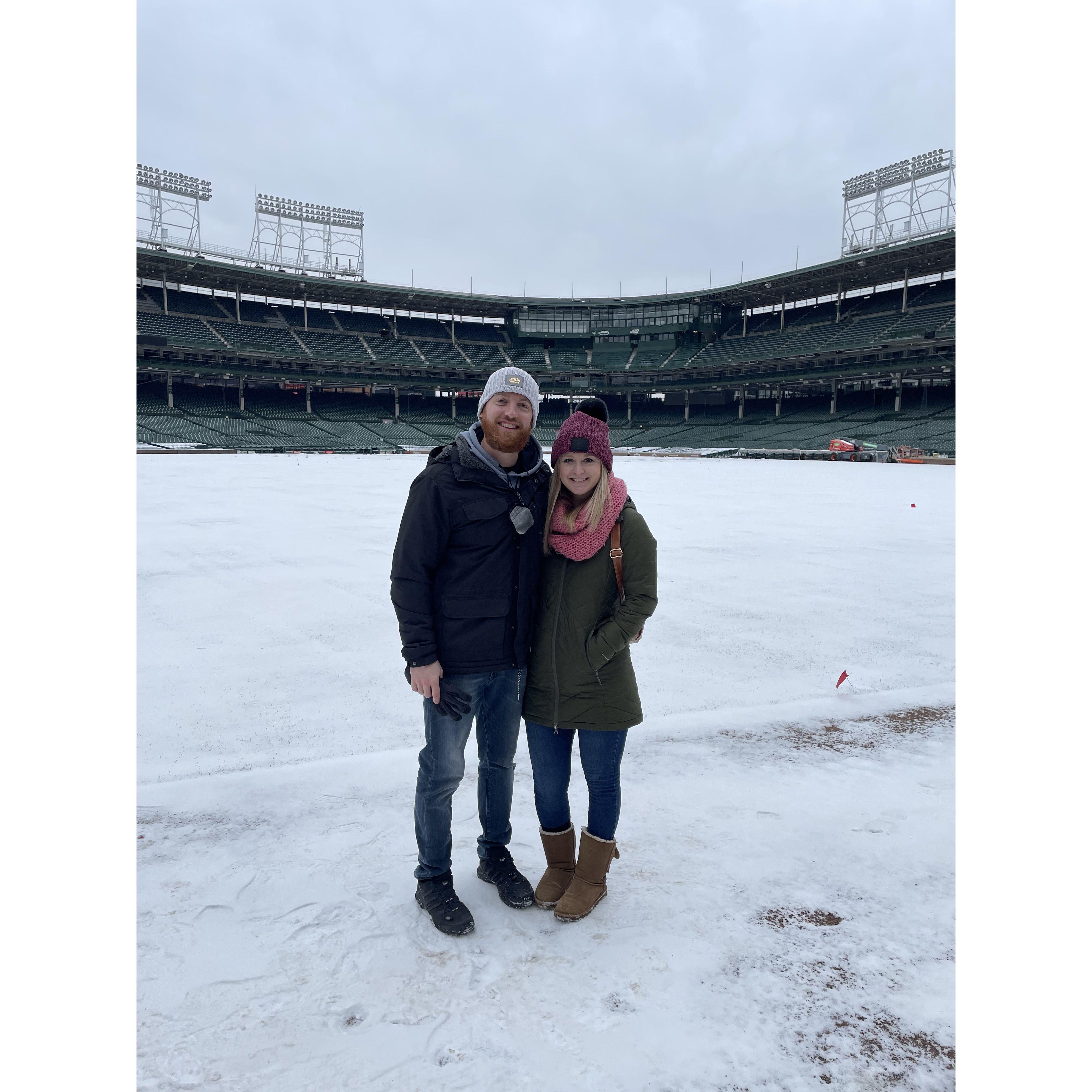 VIP tour of Wrigley!