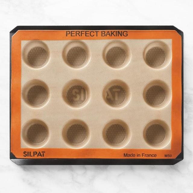Silpat Perforated Aluminum Baking Tray and Silpat Muffin Pan