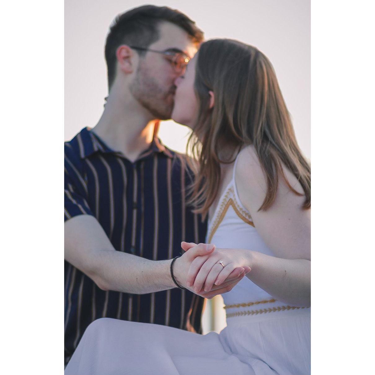 Amazing engagement photos courtesy of Aaron's mom.