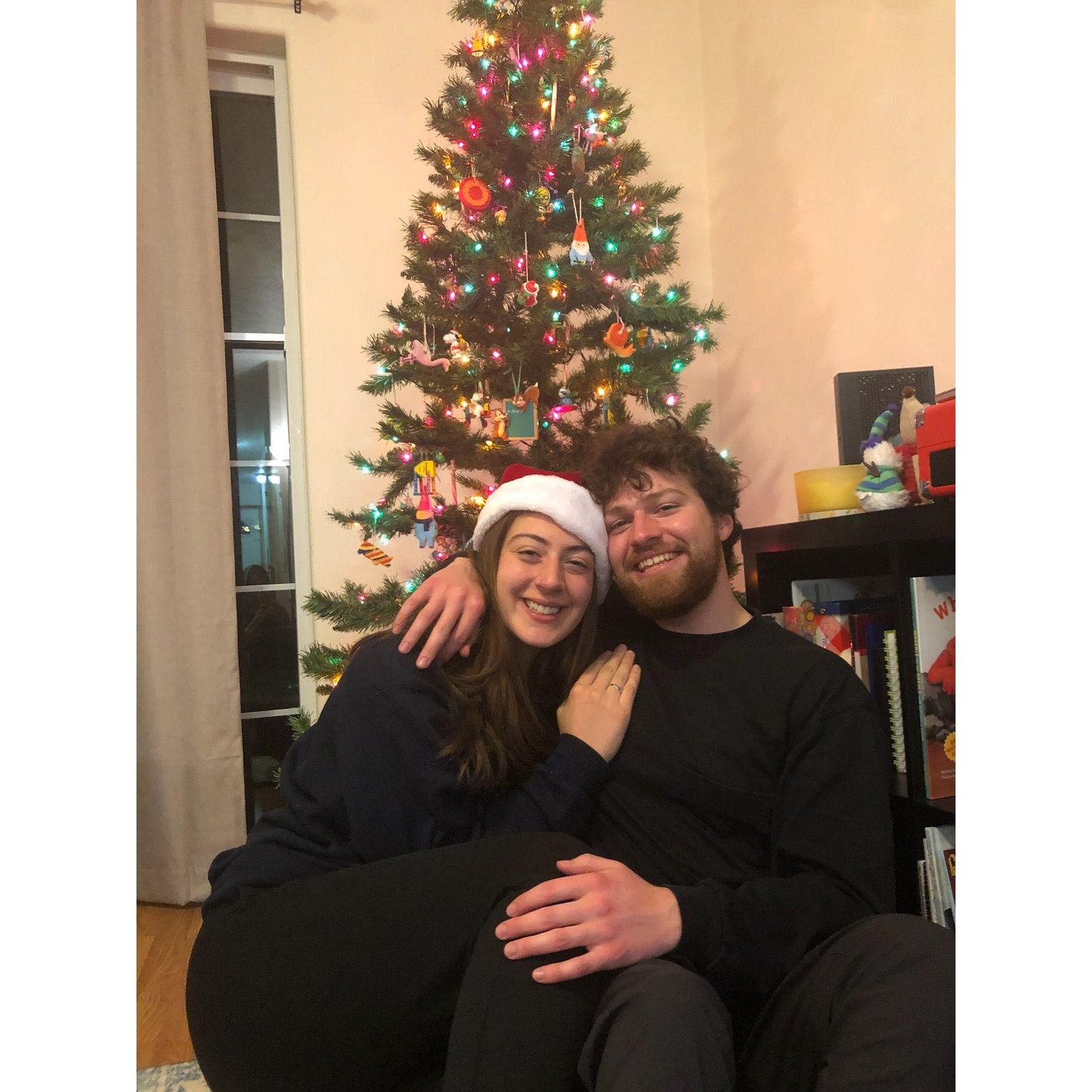 Our first photo together!