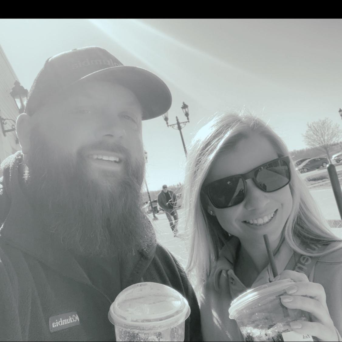 Starbucks and shopping after passing my ultrasound boards!