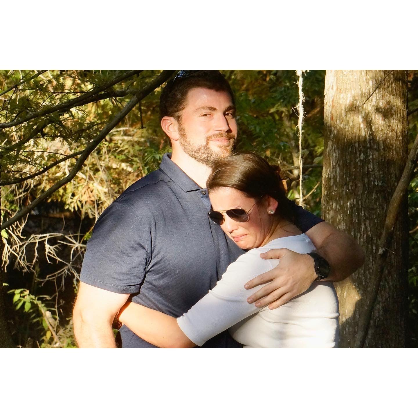 When Alyssa realized the photographer was her dad...