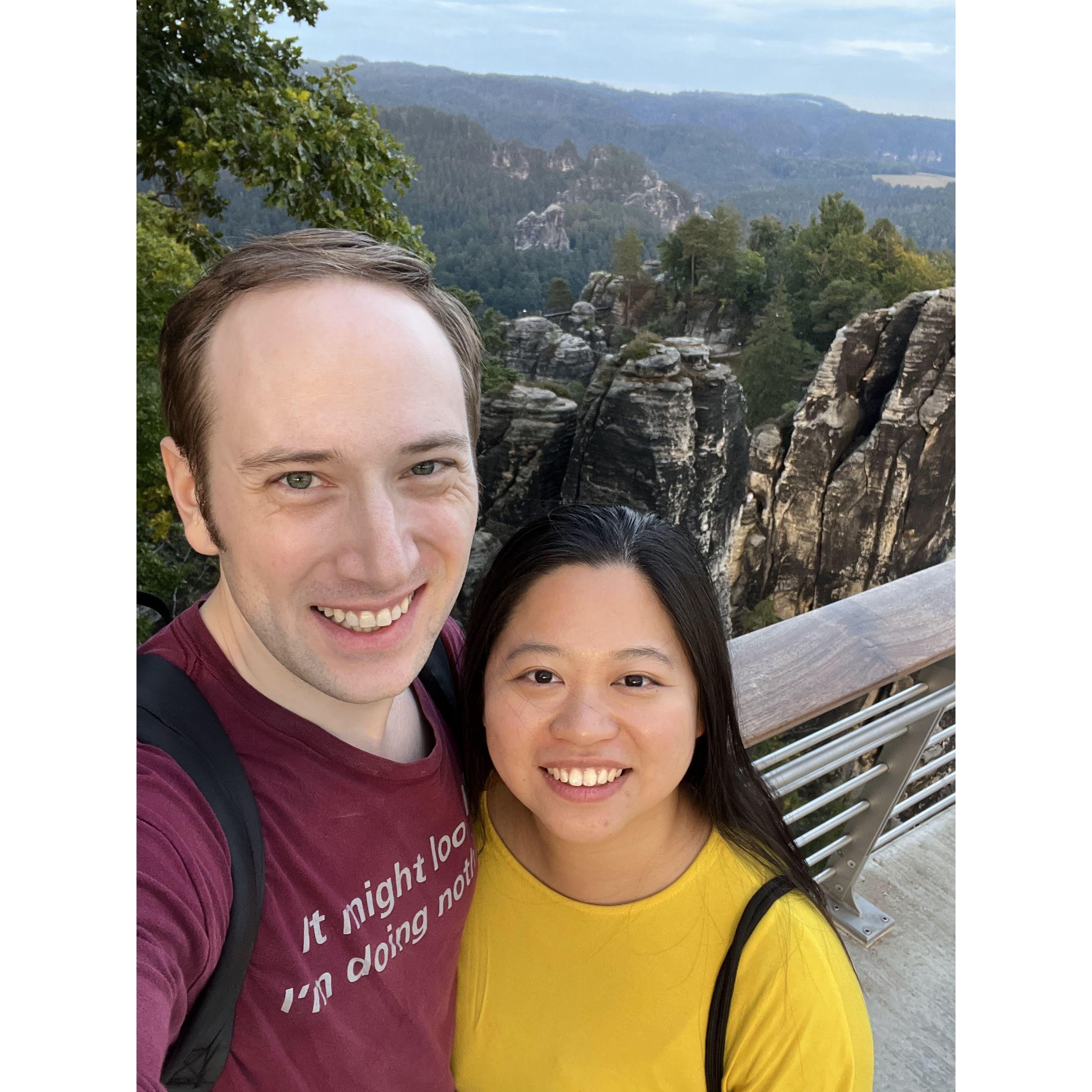 On our Europe trip in 2023