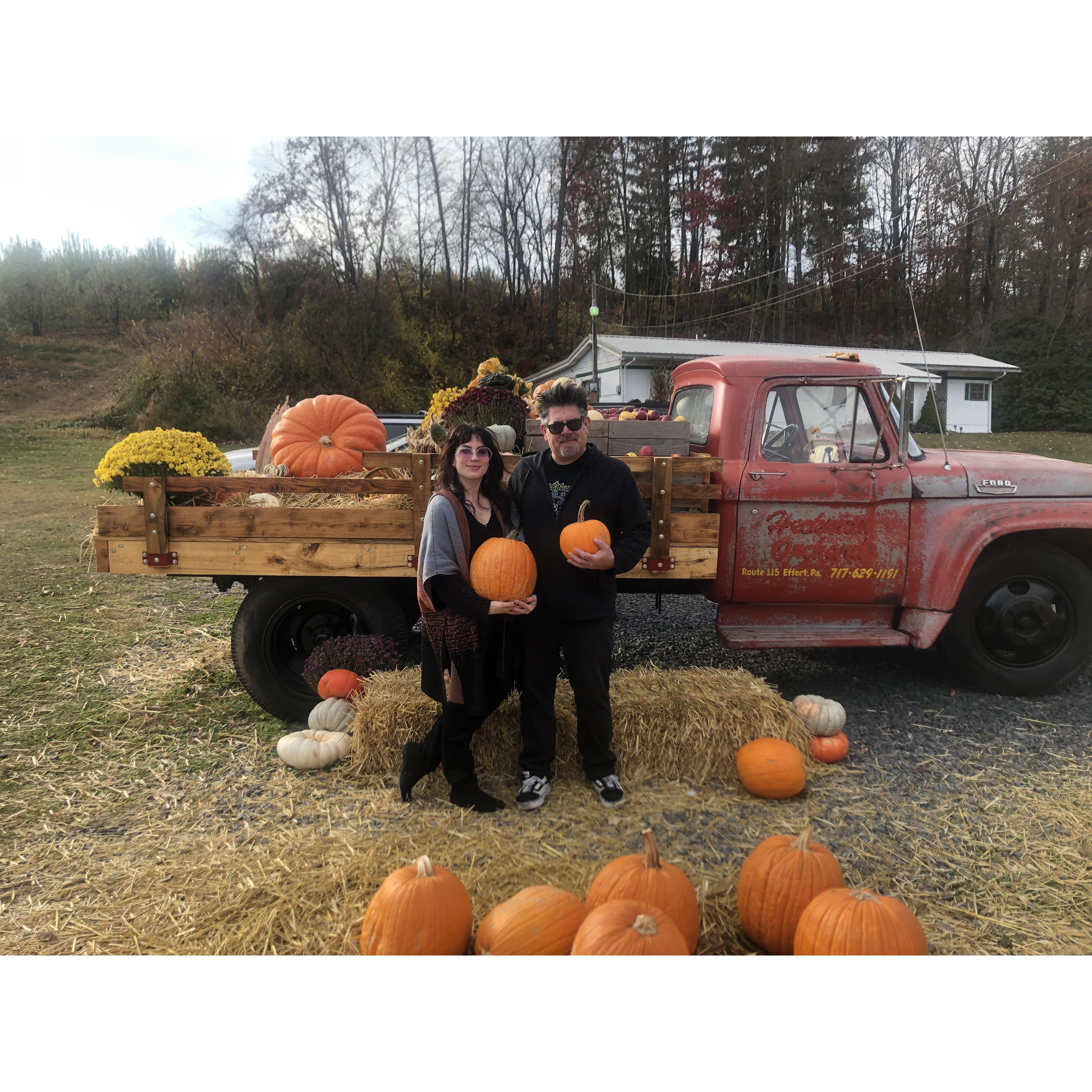 Pumpkin Patching in the Poconos