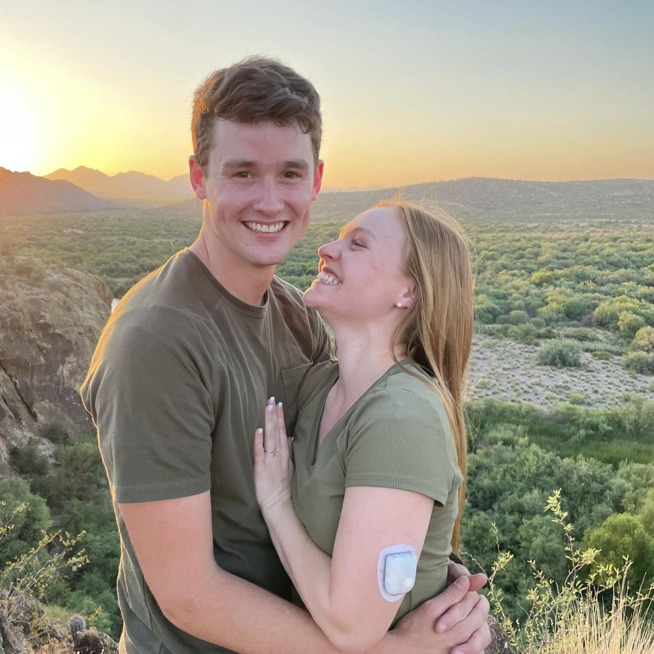 The night we got engaged! Asked me to be his girlfriend and then his wife at this spot 🥹