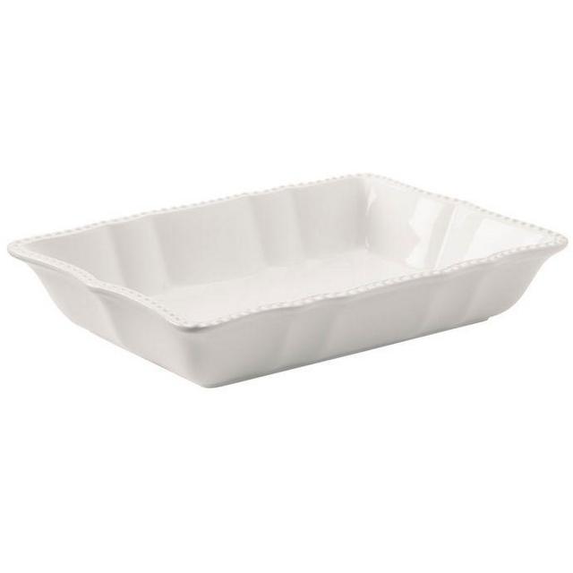 Modern Farmhouse Home Collection™ Embossed Baking Dish in White