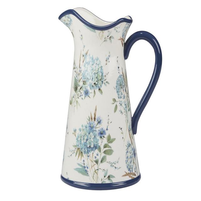 Bohemian Blue Pitcher