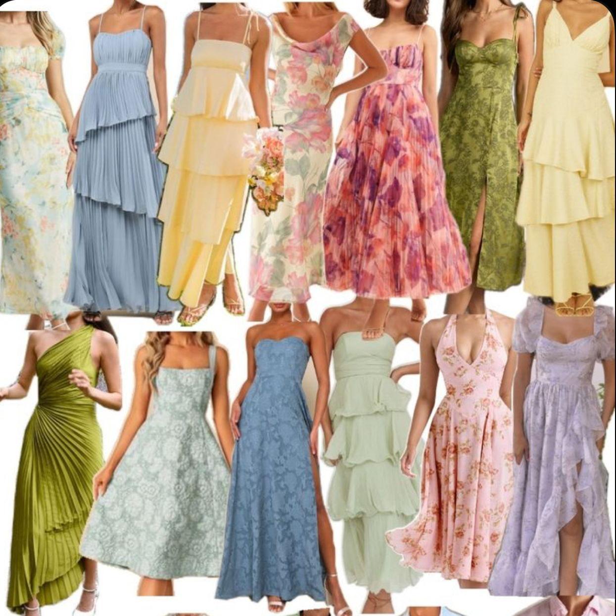 Garden Party/ Semi- Formal! Colors and patterns are encouraged. Please refrain from wearing White or White adjacent colors.