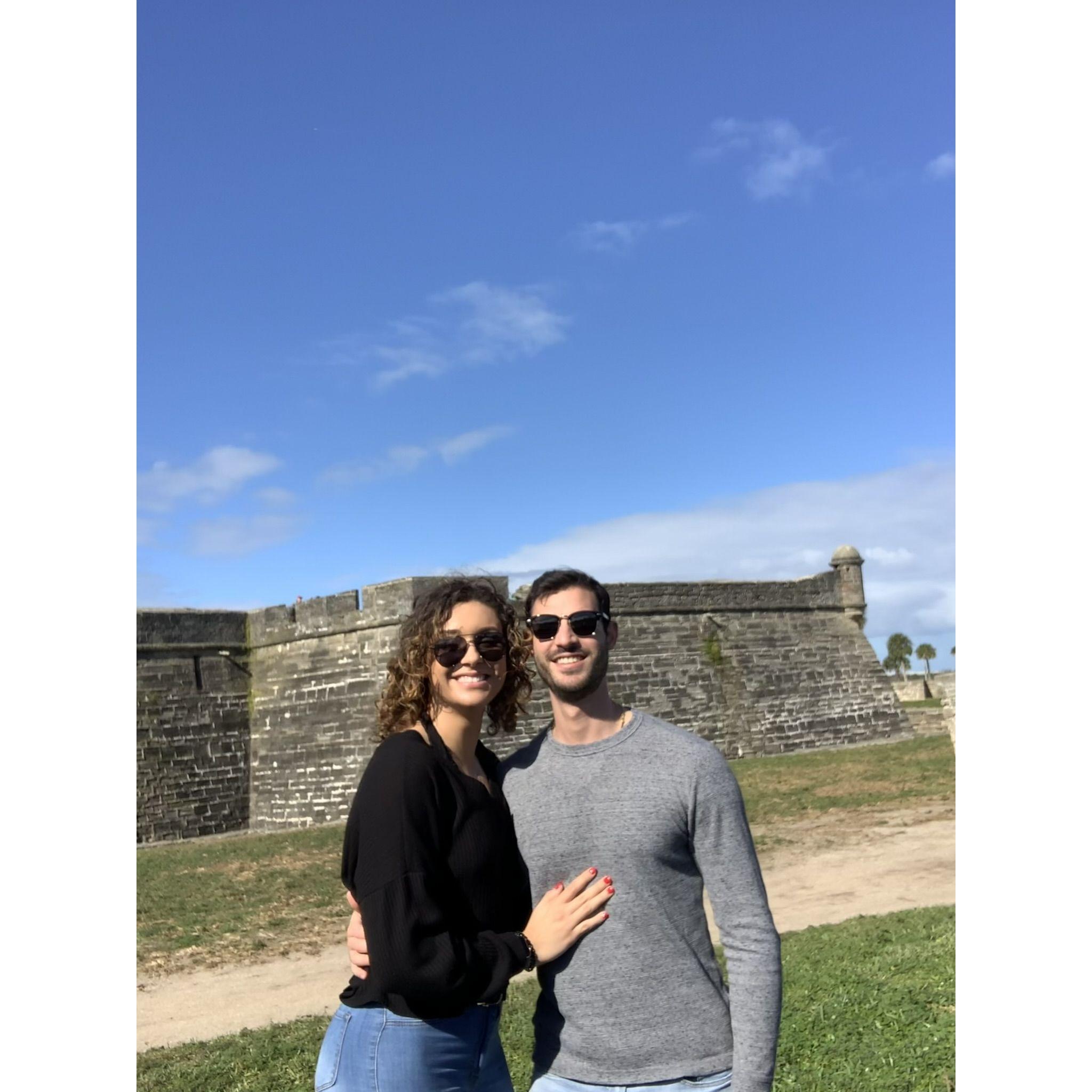 Shae's first trip to St Augustine