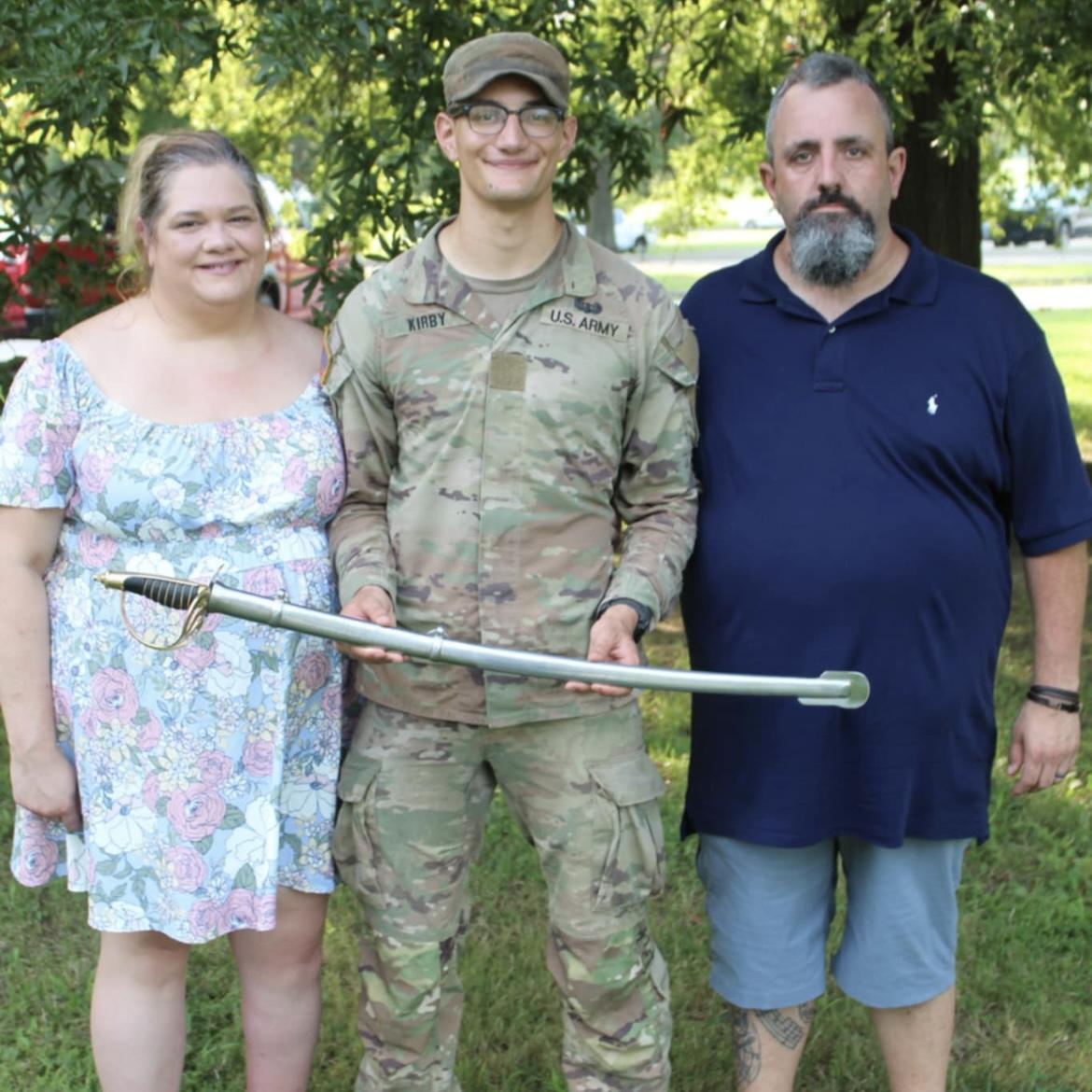Will with his mom, Christina and John!