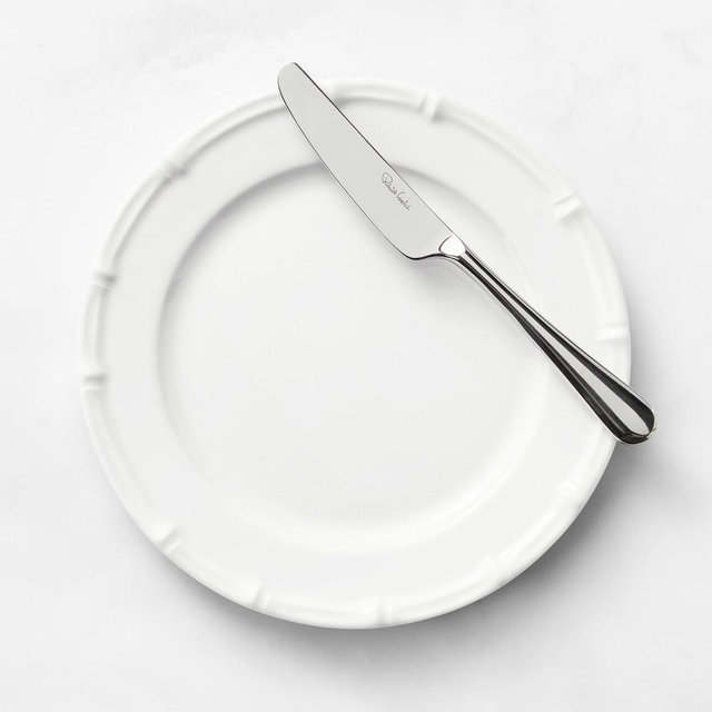 Pillivuyt Bamboo Porcelain Bread & Butter Plates, Set of 8