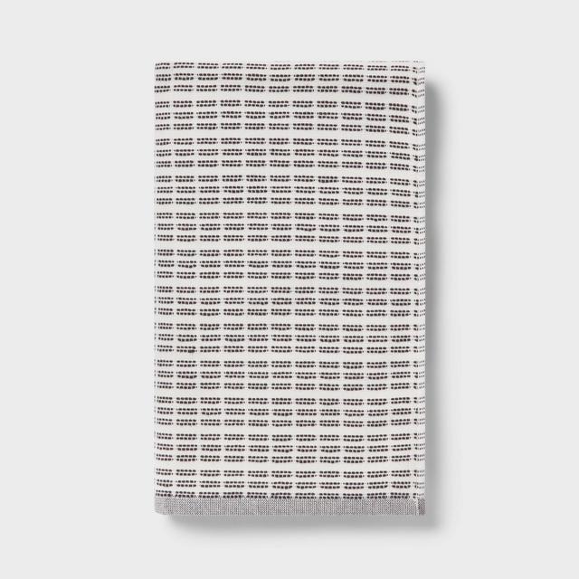 1pc Modern Dash Hand Towel Black/White - Threshold™