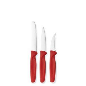 Wüsthof Zest 3-Piece Paring Set, Red