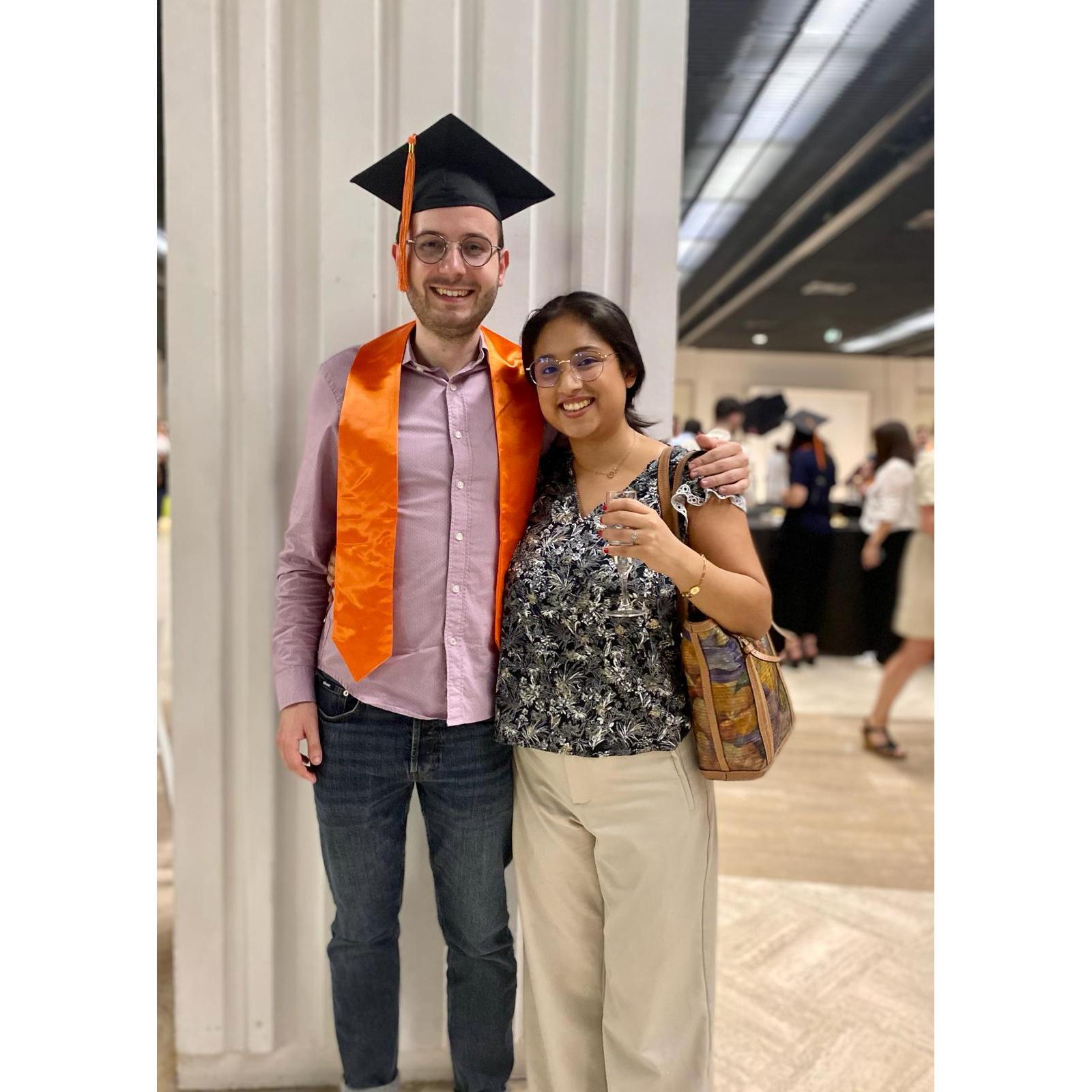 Bastien's Master Graduation