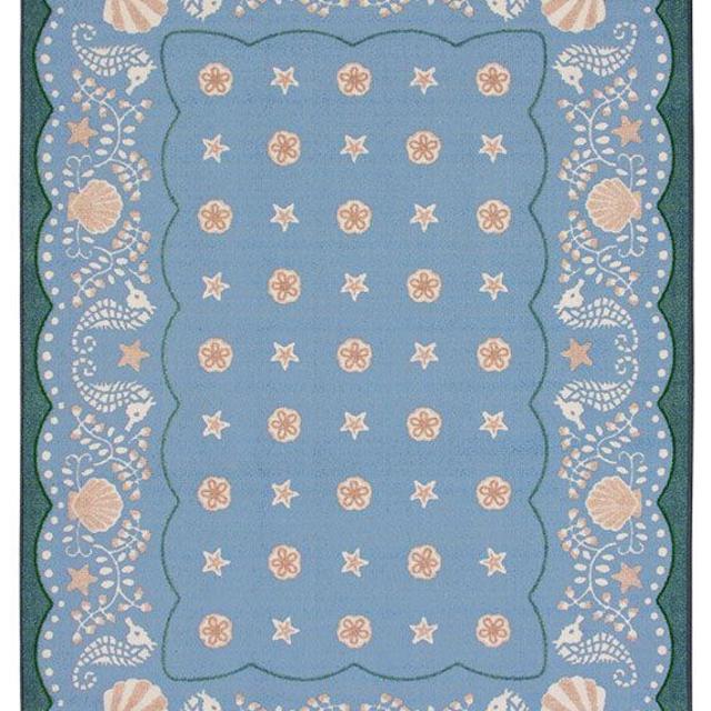 Claire Murray, La Mer 5 x 7 Rug