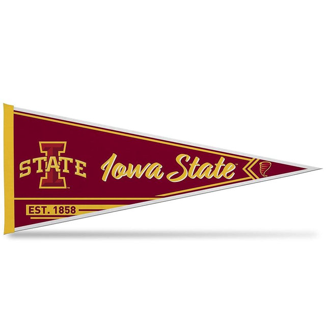 Rico Industries NCAA Classic 12" x 30" Felt Wall Décor Pennant - Great for Home/Bed Room/Man Cave Décor