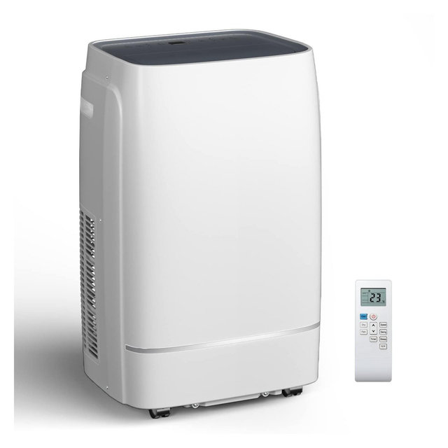 Portable Air Conditioner, 12000 BTU for Room up to 550 sq.ft, Dehumidifier & Fan, Portable AC with 3 Fan Speeds, 24H Timer, Remote Control
