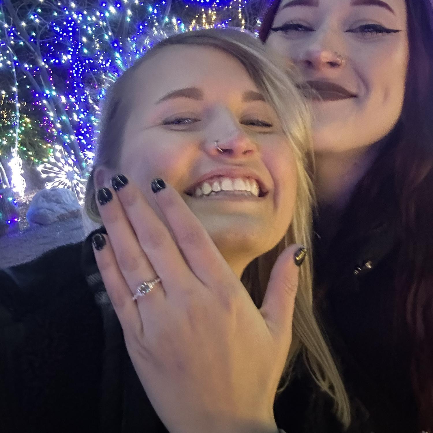 Erin got her ring!
December 6, 2023