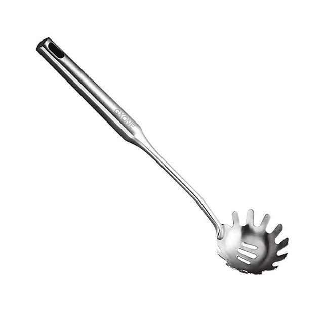 Spaghetti Spoon,304 Stainless Steel Pasta Spoon,Silver/13.8Inch