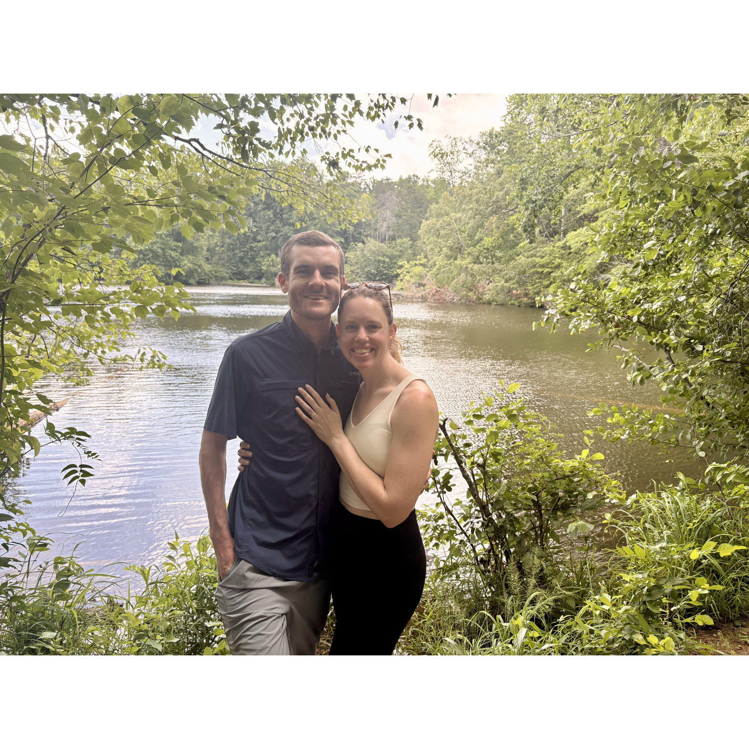 June 2025: proposal at Paris Mountain State Park