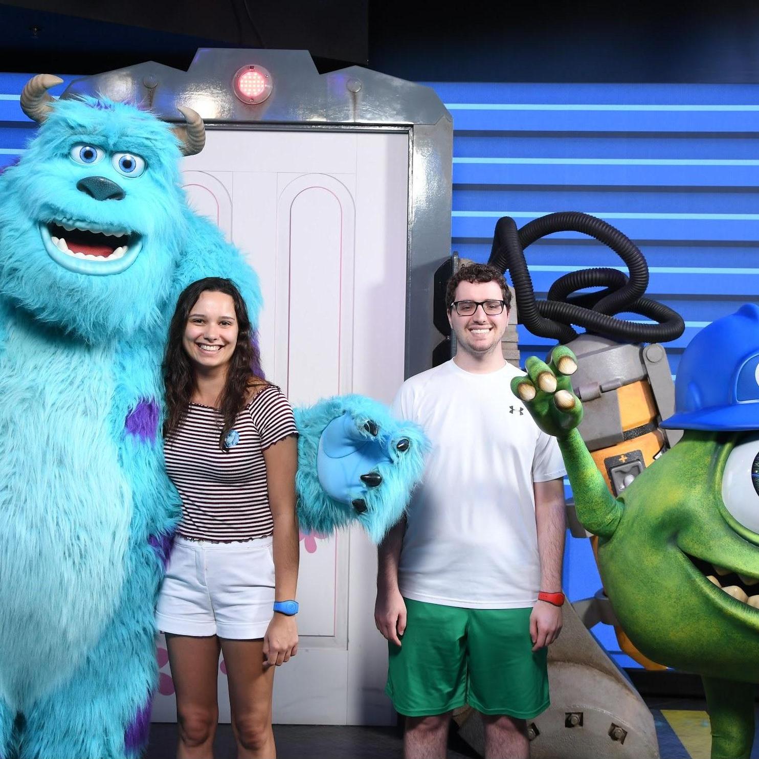 Meeting Kathy's favorite characters, 2019