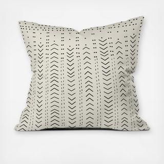 Mud Cloth Inspo VIII Indoor/Outdoor Throw Pillow