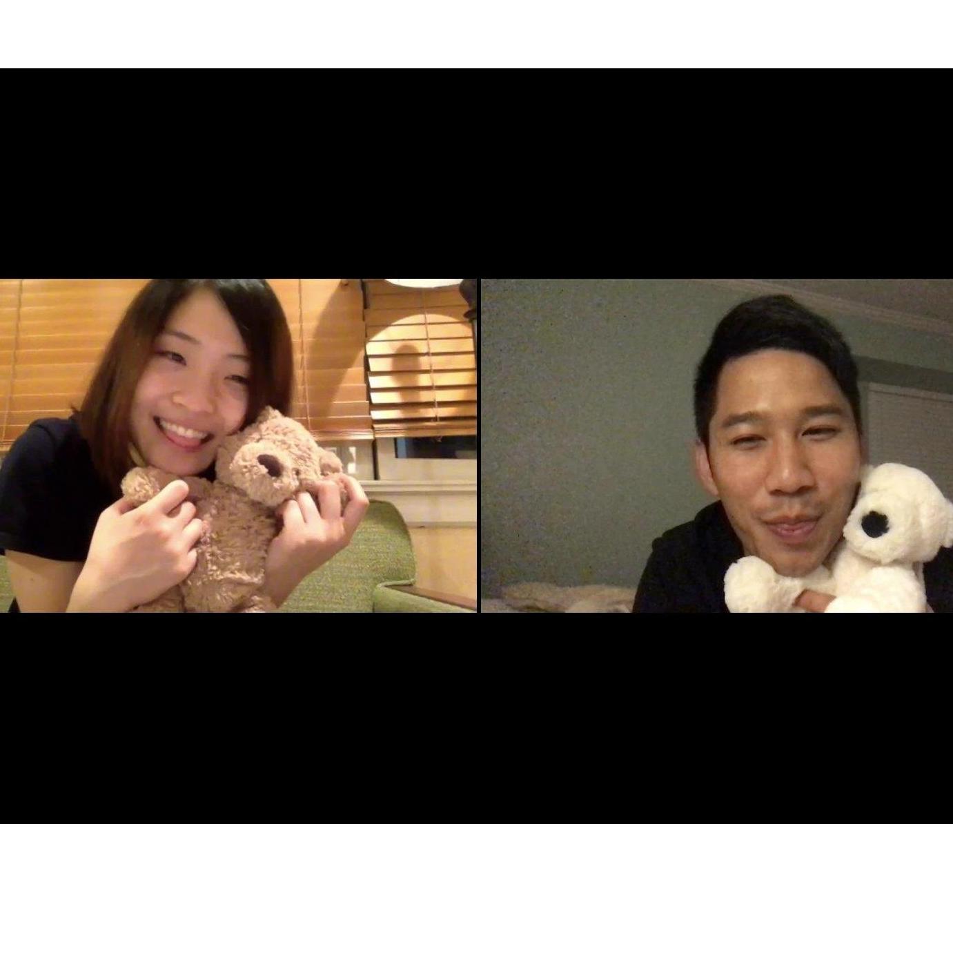 Yui got Boba from Alex and he got Shiro from her! Now Boba and Shiro are next to each other in Vancouver :)